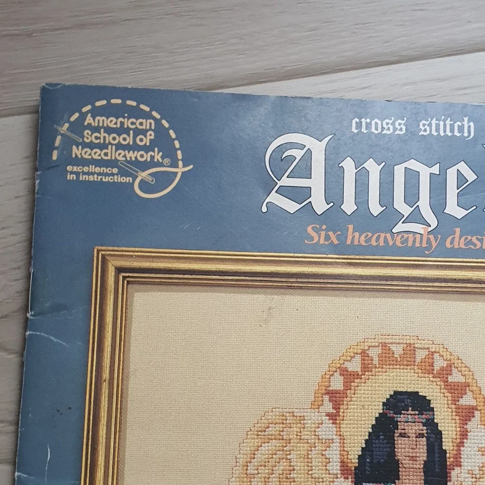 Angels Cross Stitch Pattern Barbara Baatz American School of Needlework 3661